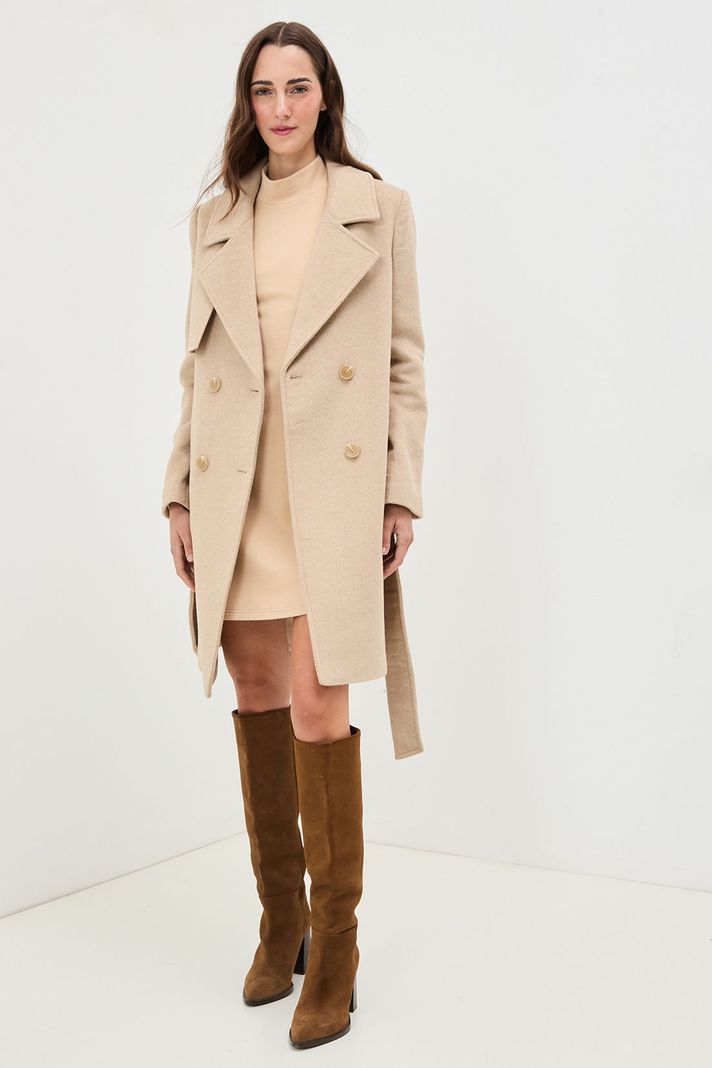 Chaqueton Liso Beige 17220125056106-2