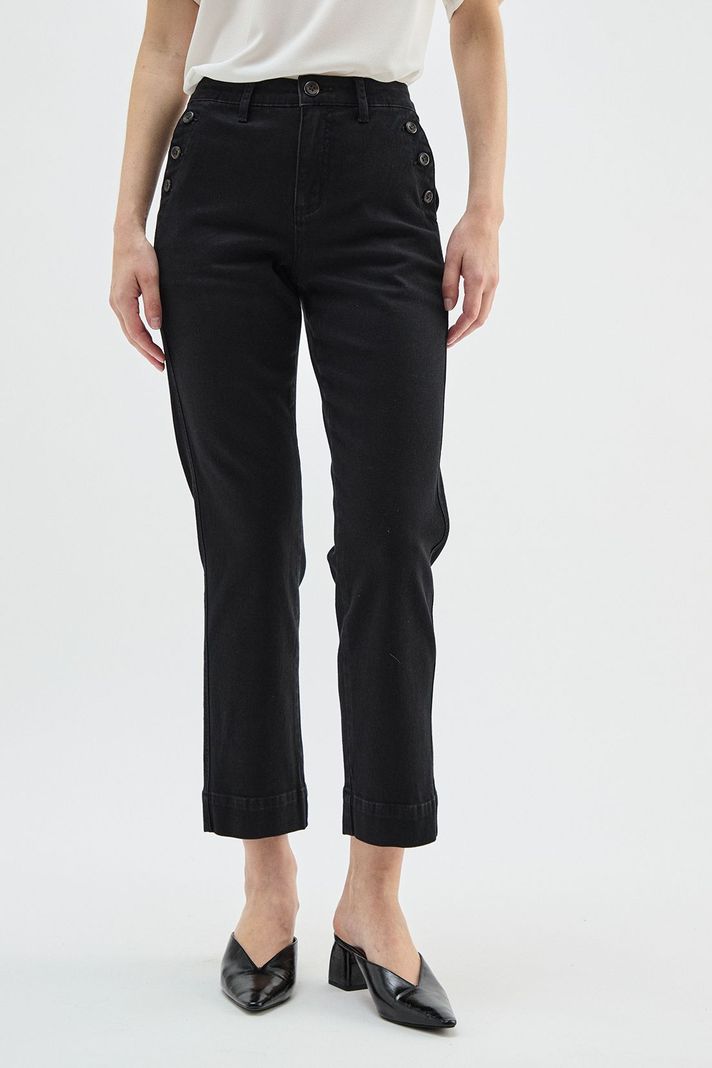 Jeans Crop Negro Ma Griffe 11302125001102-1