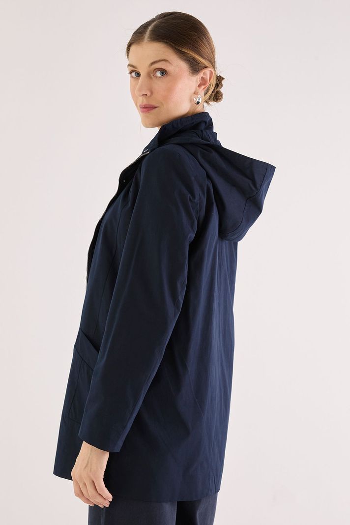 Trench Con Gorro Desmontable Azul 17402125002104-3