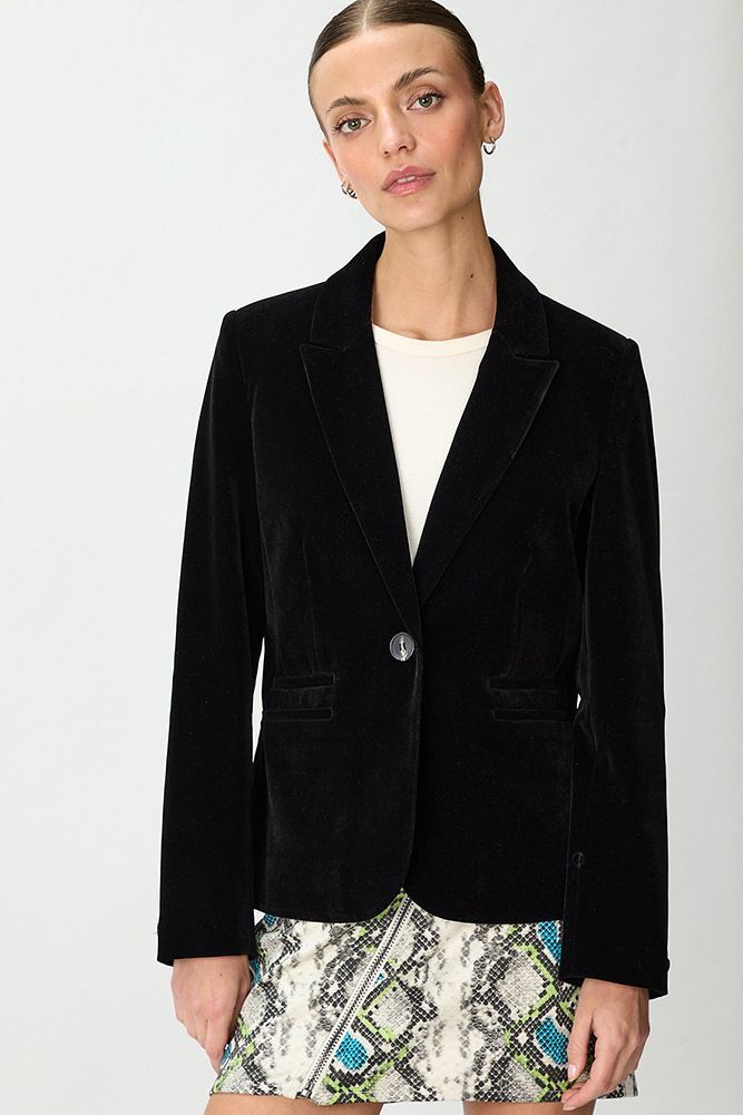 Blazer Liso Negro 16020125060102-0