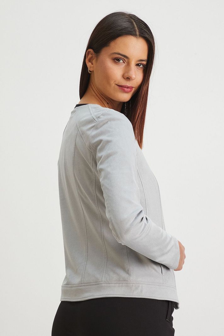 Chaqueta Lisa Gris Ash 17507224002113-3