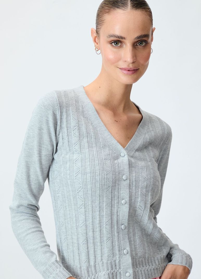 Chaleco Liso Gris 18020125050113-1