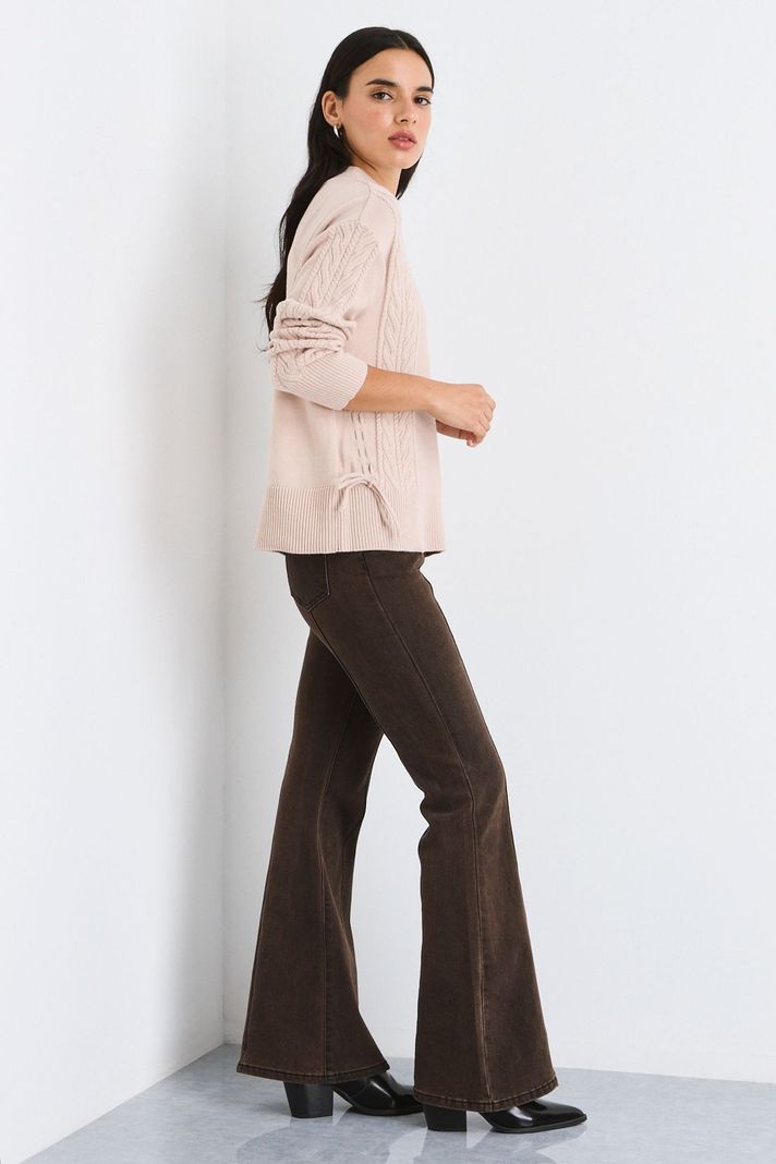 Sweater Liso Beige 18120125018106-3