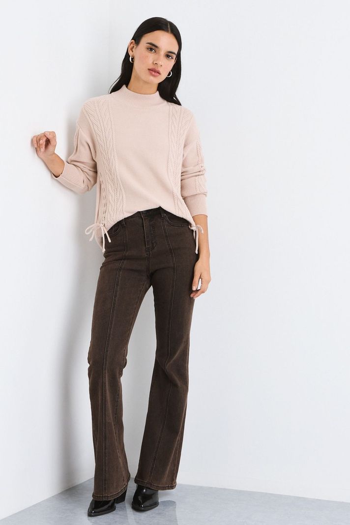 Sweater Liso Beige 18120125018106-2