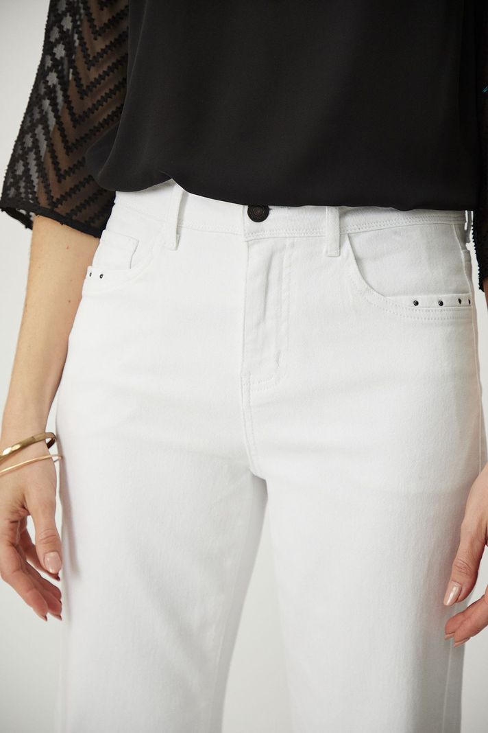 Jeans Recto Crop Blanco Ma Griffe 11302224006101-1