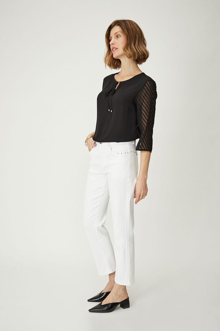 Jeans Recto Crop Blanco Ma Griffe 11302224006101-4