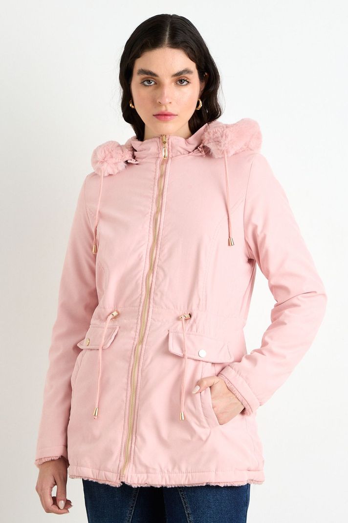 Chaqueton Liso Rosa 17204224002123-0