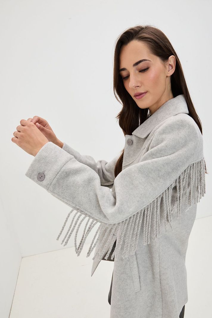 Chaqueton Liso Gris 17220125003113-0
