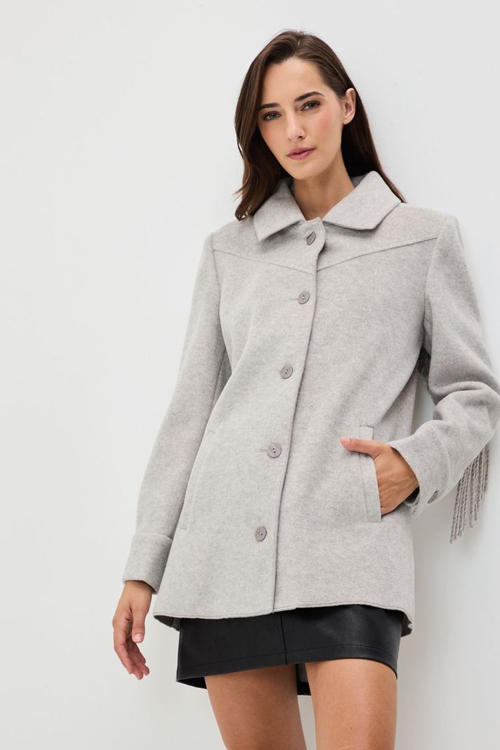 Chaqueton Liso Gris 17220125003113-3