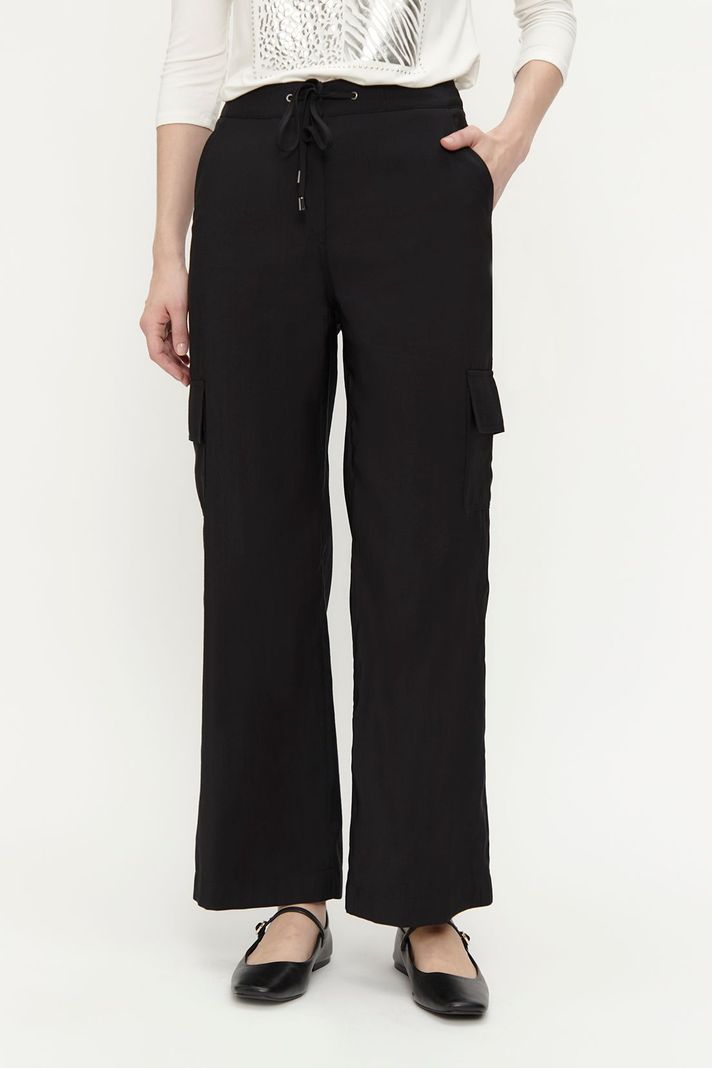 Pantalon Liso Cargo Negro Ash 11007224057102-1
