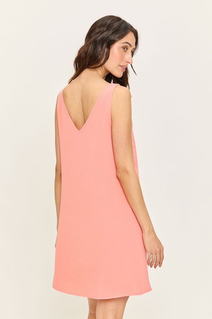 Vestido Liso coral Ash 13007224051133-3