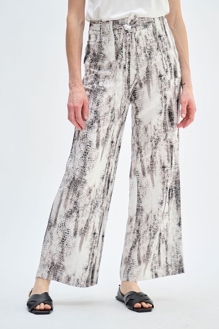 Pantalon Estampado Negro Ash 11107224054102-1