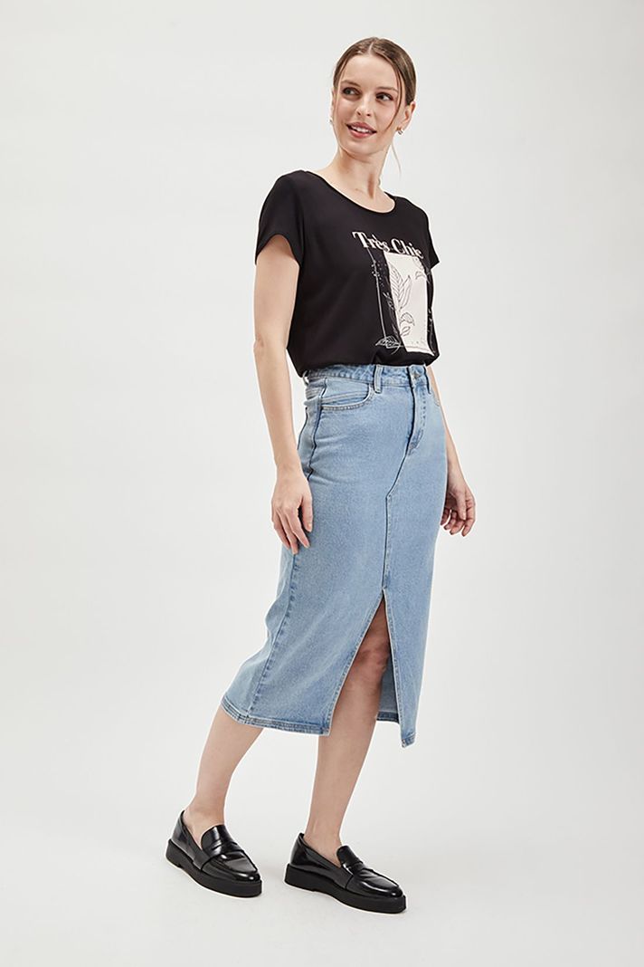 Falda Mezclilla Celeste Ash 12807224001110-2