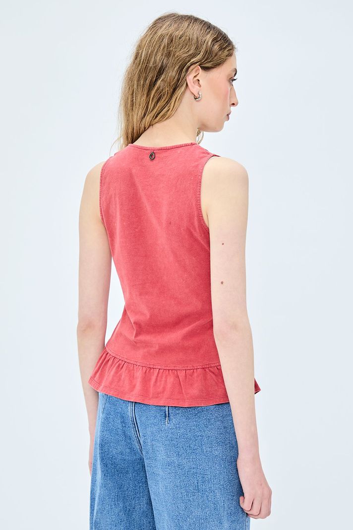 Polera Lisa Burdeo iO 14220224011112-3