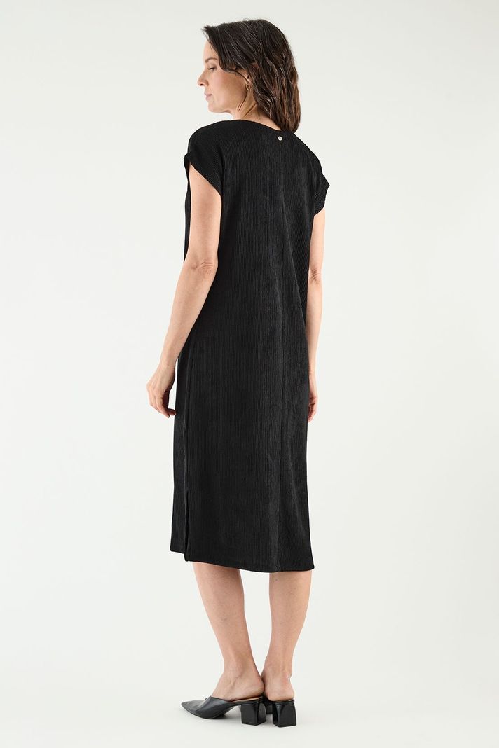 Vestido Textura Negro Ma Griffe 13002125100102-4