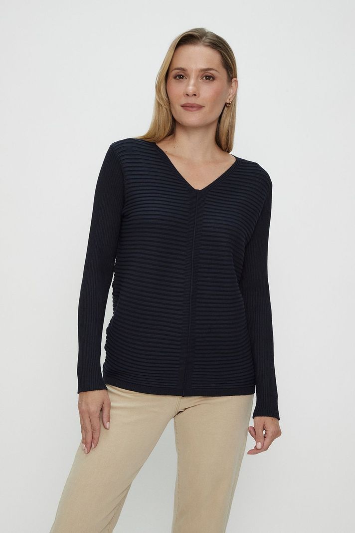 Sweater Liso Azul Ma Griffe 18102224001104-0
