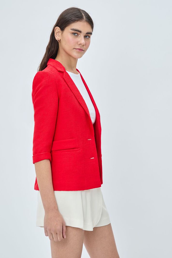 Blazer Liso Rojo iO 16020224055103-2