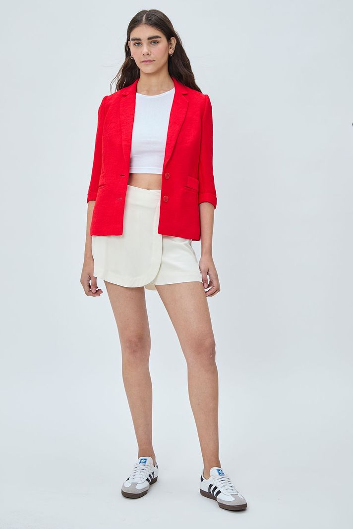 Blazer Liso Rojo iO 16020224055103-4
