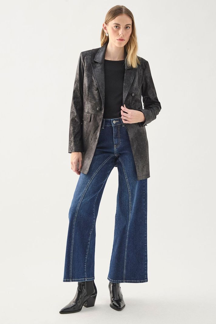 Blazer Liso Negro 16004125005102-4