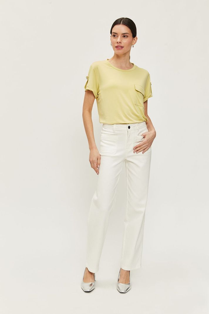 Jeans Liso Blanco Ash 11307224051101-0