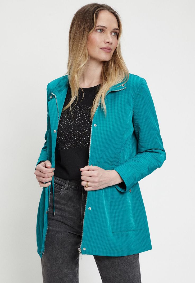 Trench Liso Verde Ma Griffe 17402224004217-2
