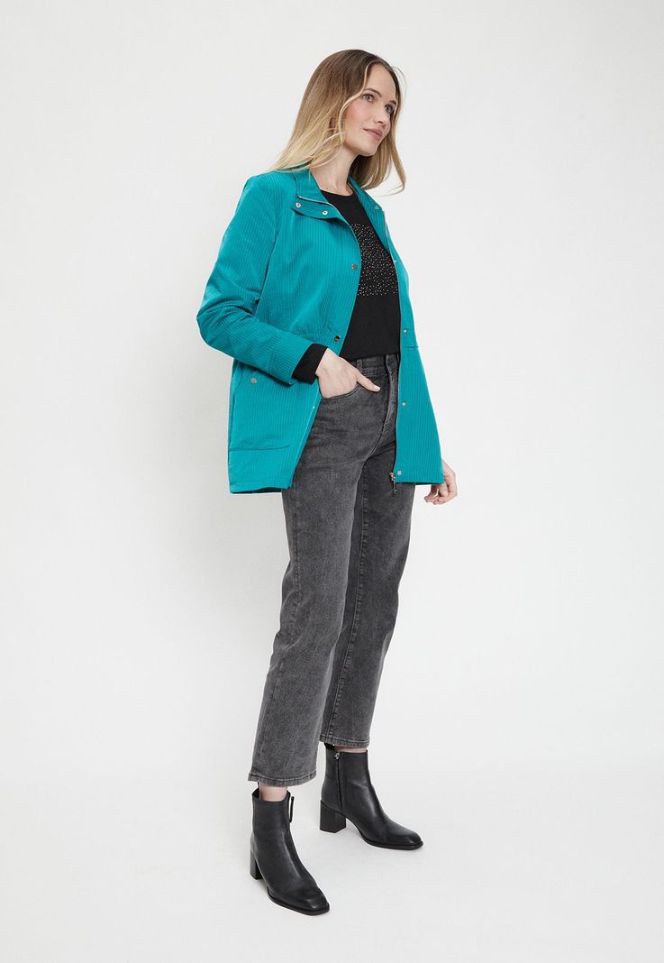 Trench Liso Verde Ma Griffe 17402224004217-3