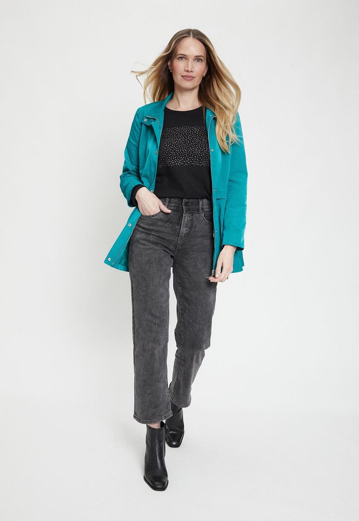 Trench Liso Verde Ma Griffe 17402224004217-0