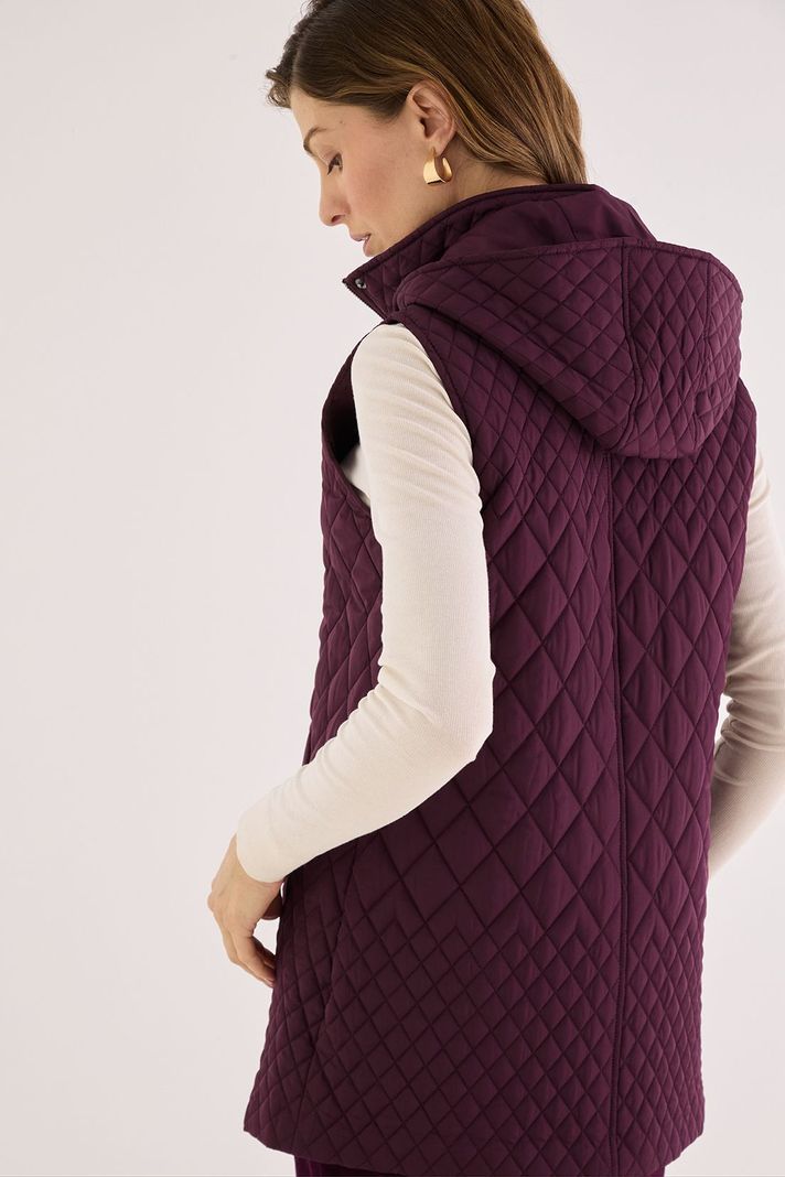 Parka Sin Mangas Burdeo 16202125005112-3