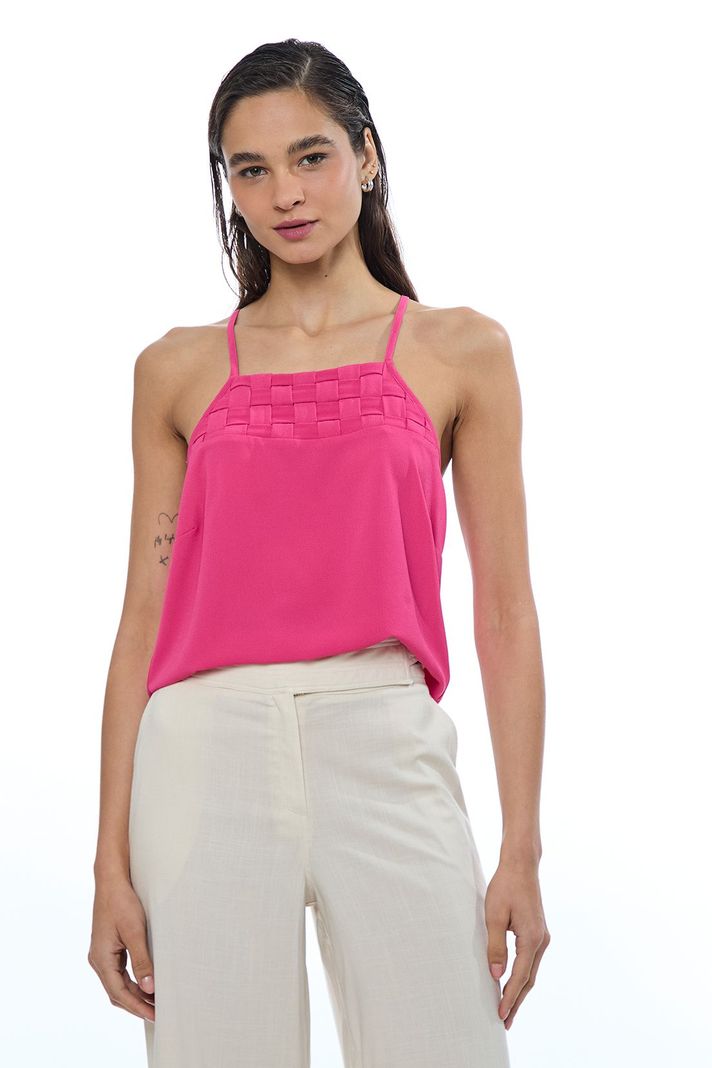 Blusa Lisa Fucsia iO 14020224083116-0