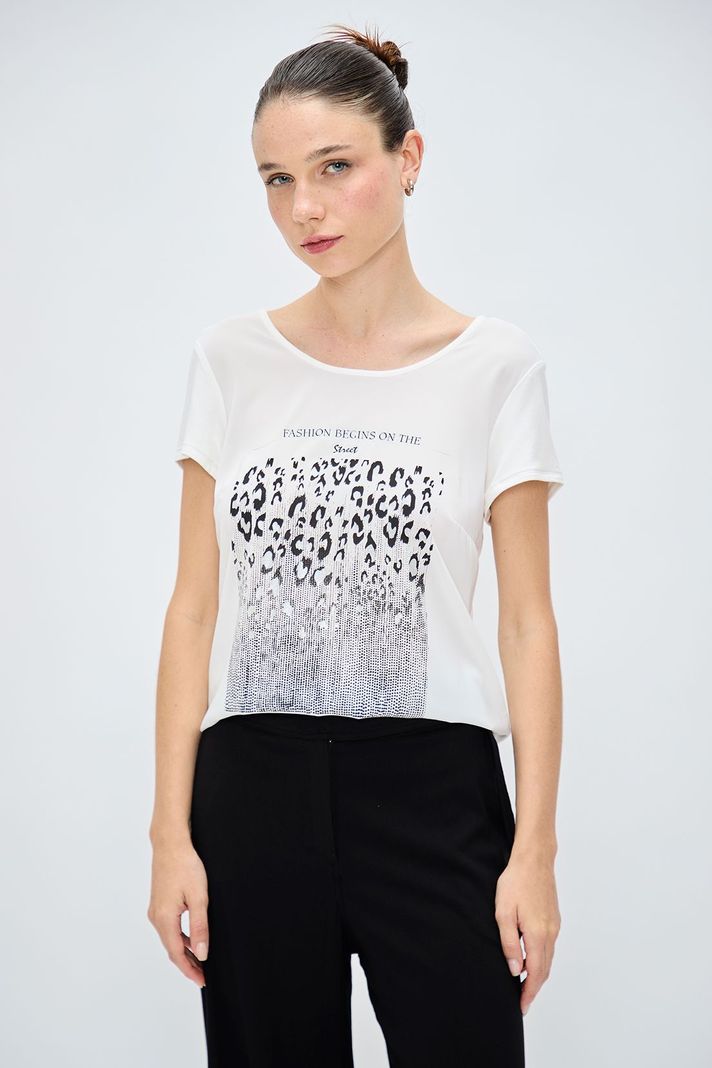 Polera Estampada Crudo iO 14620224004105-0