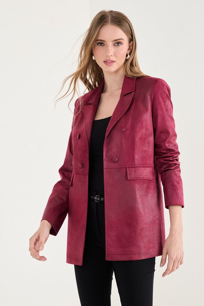 Blazer Liso Burdeos 16004125005112-0