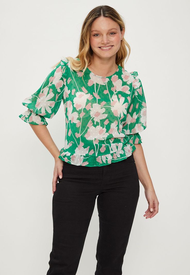 BLUSA FANTASIA verde musgo iO 14120124053107-2