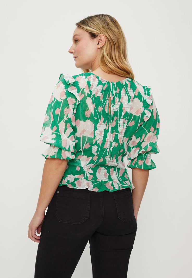 BLUSA FANTASIA verde musgo iO 14120124053107-4