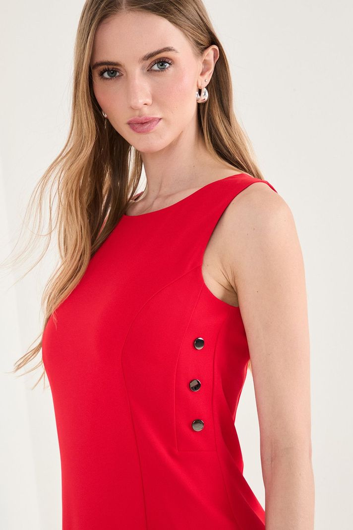 Vestido Liso Rojo 13007125053103-1