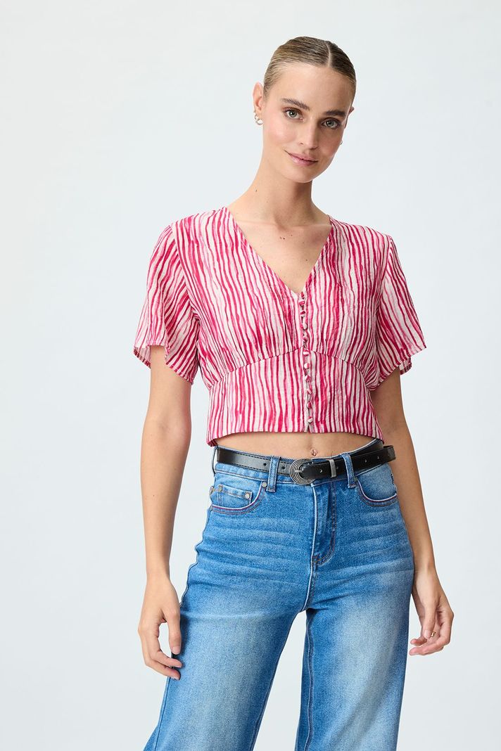 Blusa Fantasia Rojo iO 14120125004103-0
