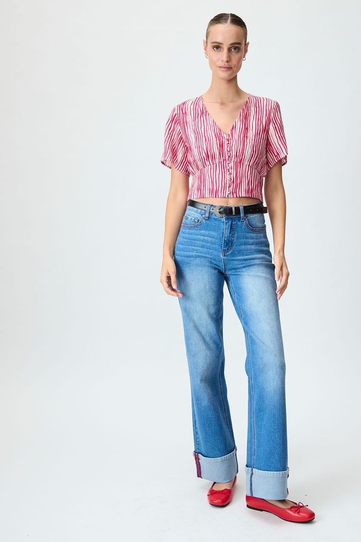 Blusa Fantasia Rojo iO 14120125004103-2