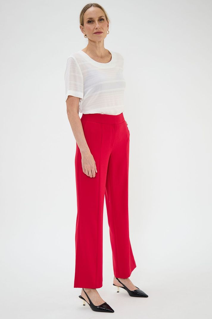 Pantalon Con Corte En Pierna fucsia Ma Griffe 11002125051116-3