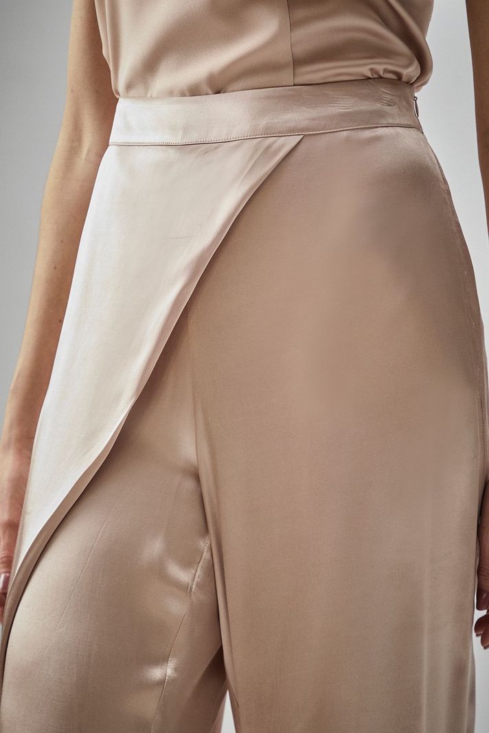 Pantalon Coctail Beige Ma Griffe 11002224100106-2