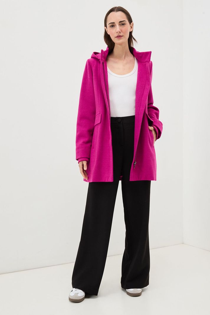 Chaqueton Liso Fucsia 17220125055116-1