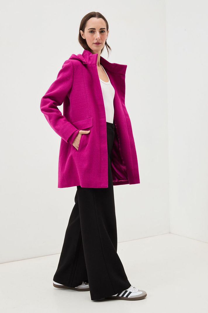 Chaqueton Liso Fucsia 17220125055116-3