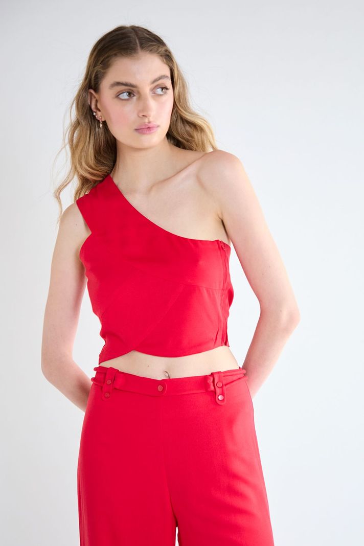 Blusa Lisa Rojo iO 14020125007103-0