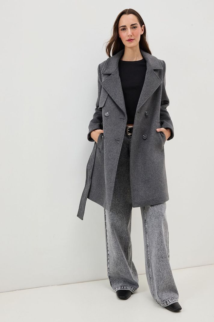 Chaqueton Liso Gris 17220125056163-0