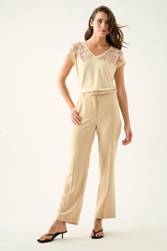 Pantalon Liso Beige Ash 11007125003106-0