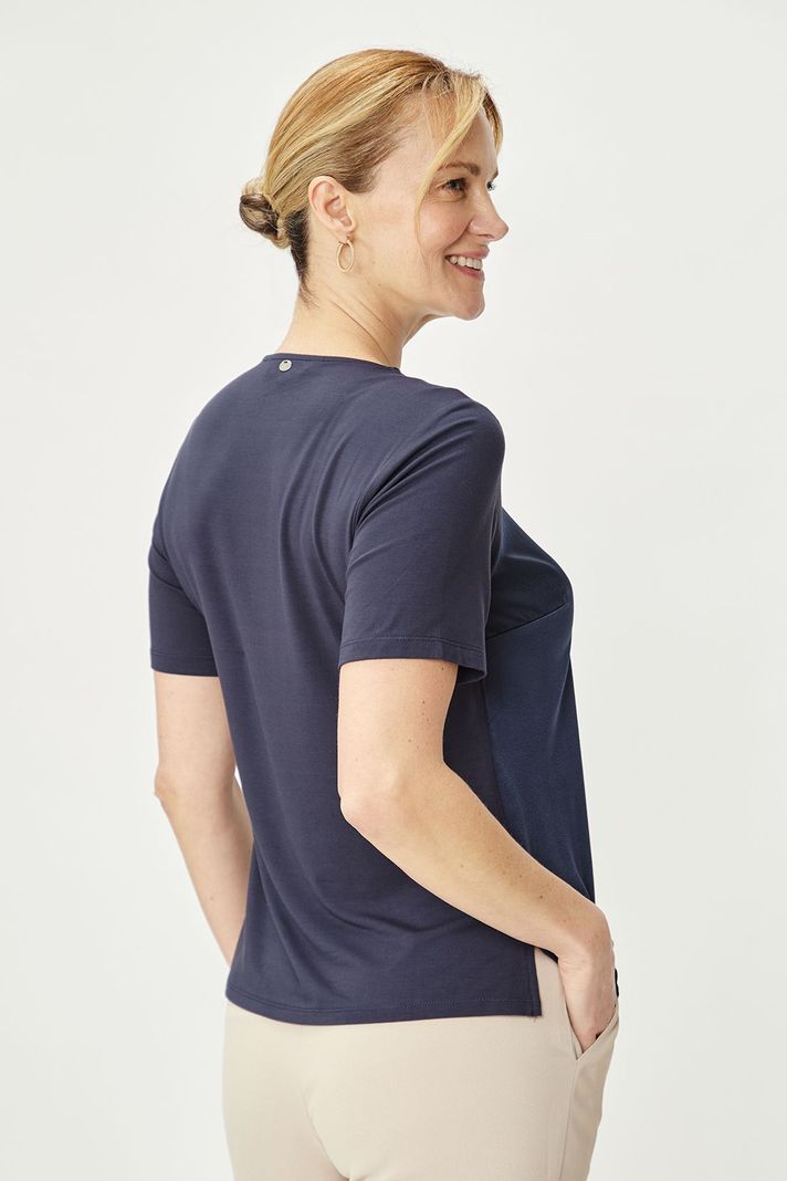 Polera Lisa Azul Ma Griffe 14202224055104-2