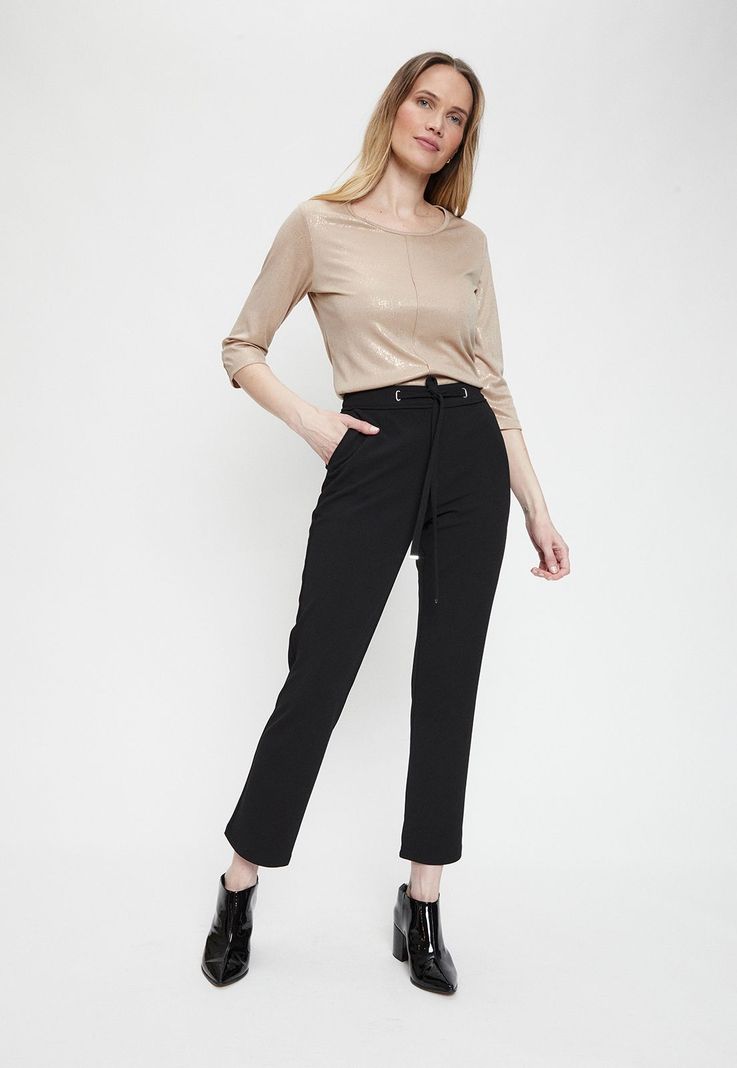 Pantalon Liso Negro Ma Griffe 11002224002102-0