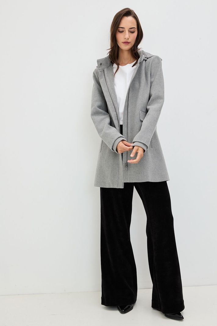 Chaqueton Liso Gris 17220125055113-4