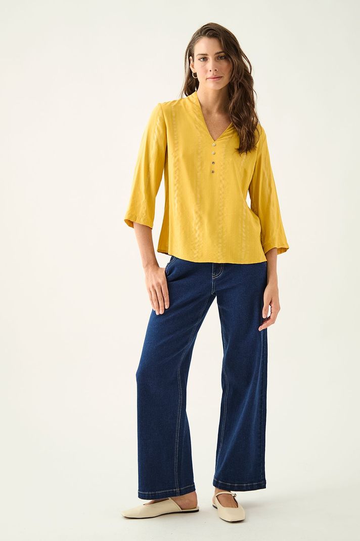 Blusa Lisa Mostaza Ash 14007125004314-4
