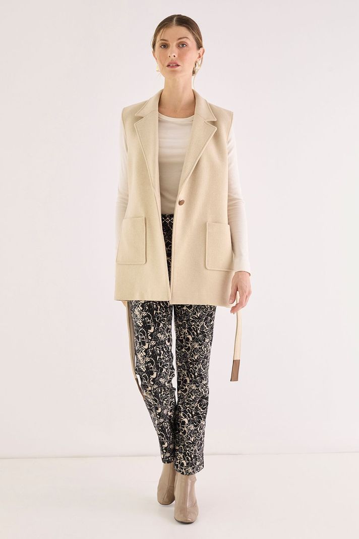 Tapado Sin Mangas Beige 15402125052106-3