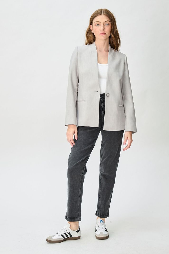 Blazer Liso Gris iO 16020125056113-0