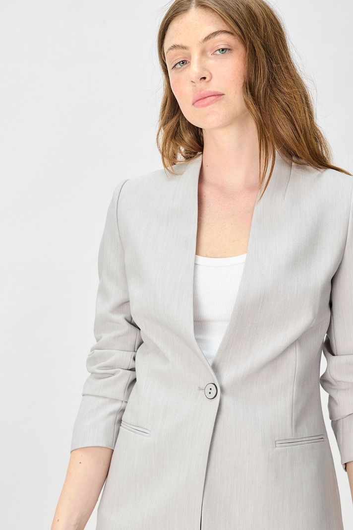 Blazer Liso Gris iO 16020125056113-1